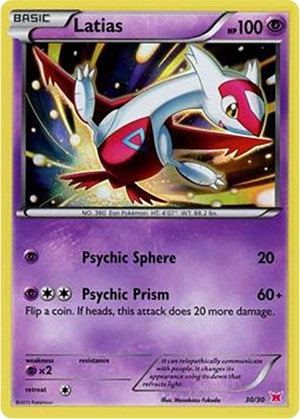 Image for Latias (#30 Holo) (30/30) [XY Trainer Kit: Latias & Latios] - Pokemon
