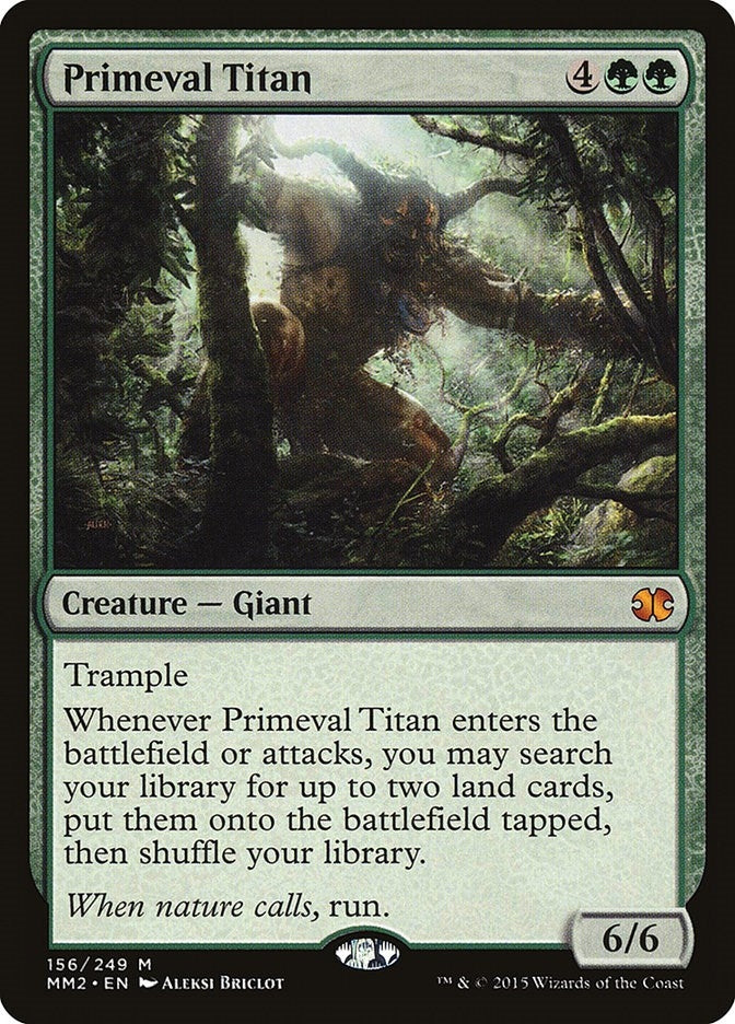 Image for Primeval Titan (156) [Modern Masters 2015] - Magic: The Gathering