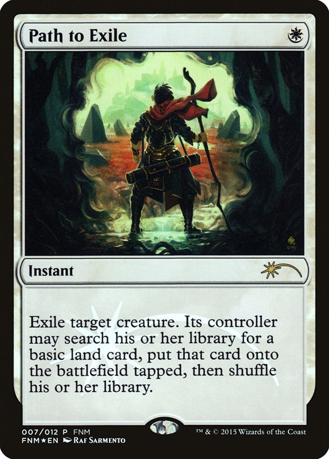 Image for Path to Exile (7) [FNM Promos] - Magic: The Gathering