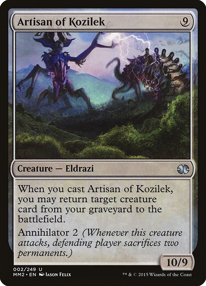 Image for Artisan of Kozilek (2) [Modern Masters 2015] - Magic: The Gathering
