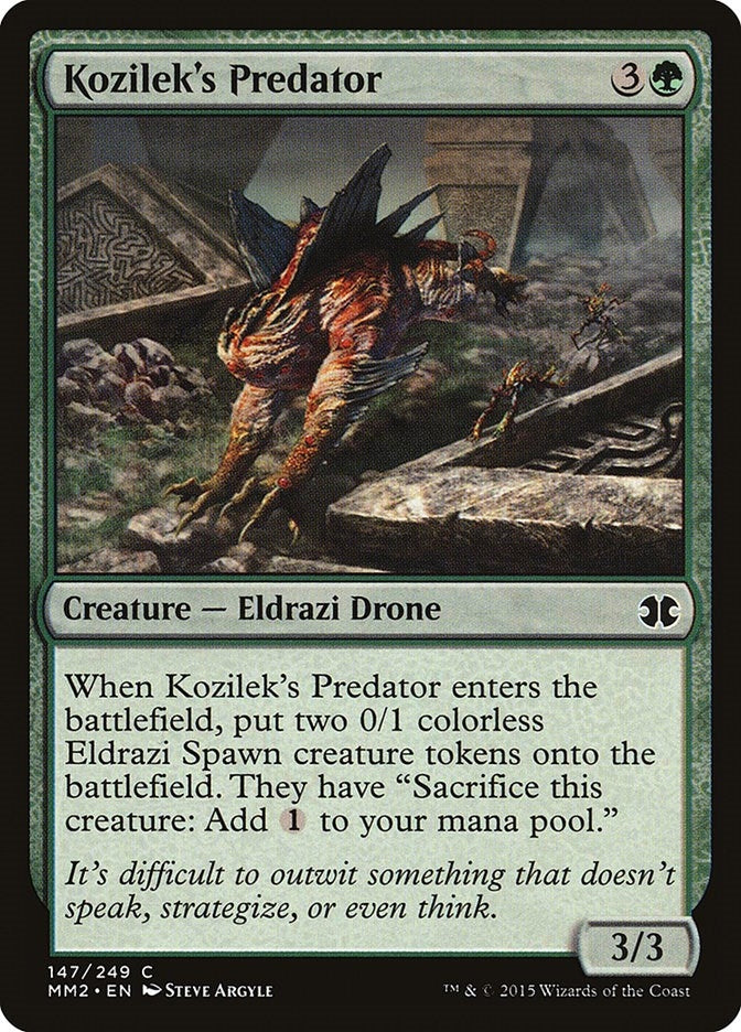 Image for Kozilek's Predator (147) [Modern Masters 2015] - Magic: The Gathering