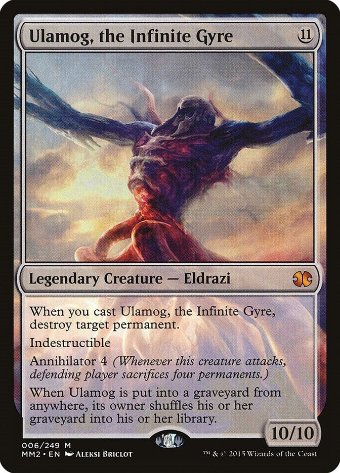 Image for Ulamog, the Infinite Gyre (6) [Modern Masters 2015] - Magic: The Gathering