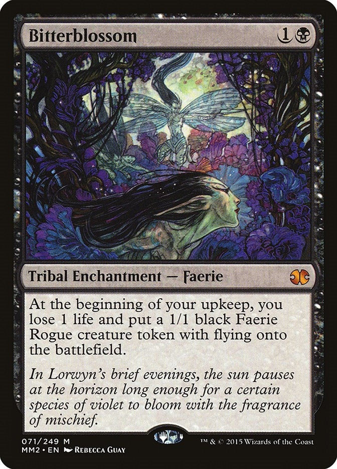 Image for Bitterblossom (71) [Modern Masters 2015] - Magic: The Gathering