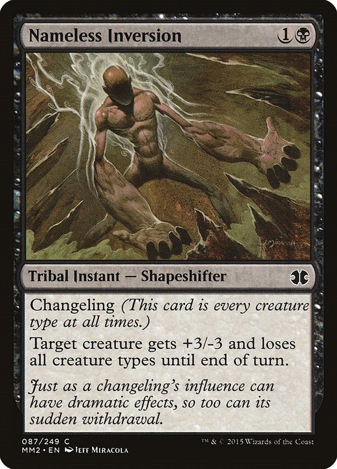 Image for Nameless Inversion (87) [Modern Masters 2015] - Magic: The Gathering