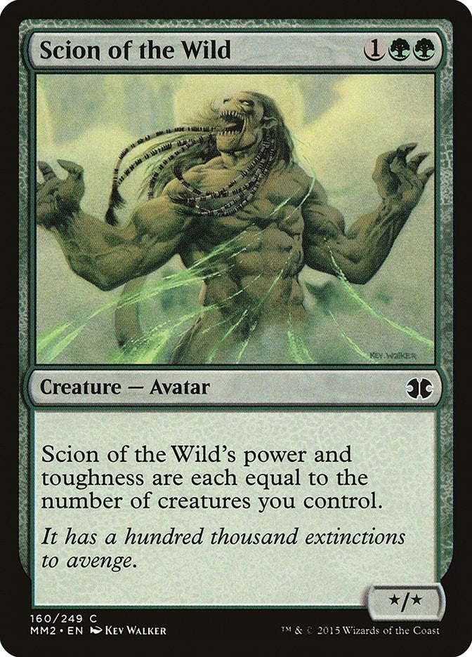 Image for Scion of the Wild (160) [Modern Masters 2015] - Magic: The Gathering