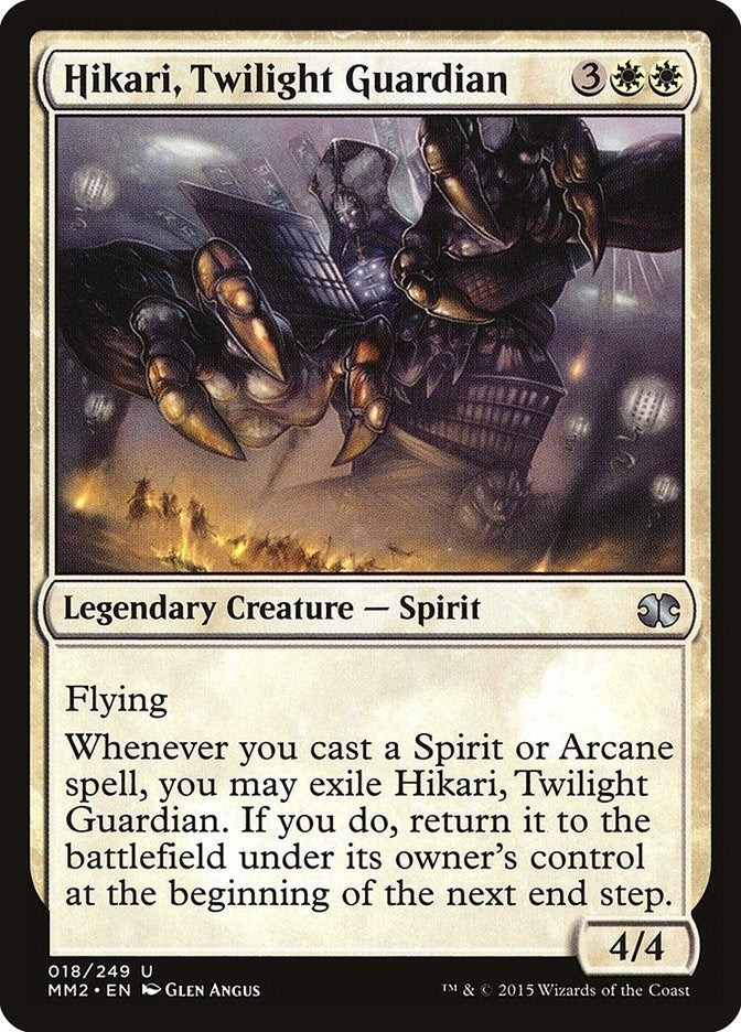 Image for Hikari, Twilight Guardian (18) [Modern Masters 2015] - Magic: The Gathering