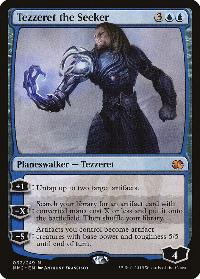 Image for Tezzeret the Seeker (62) [Modern Masters 2015] - Magic: The Gathering