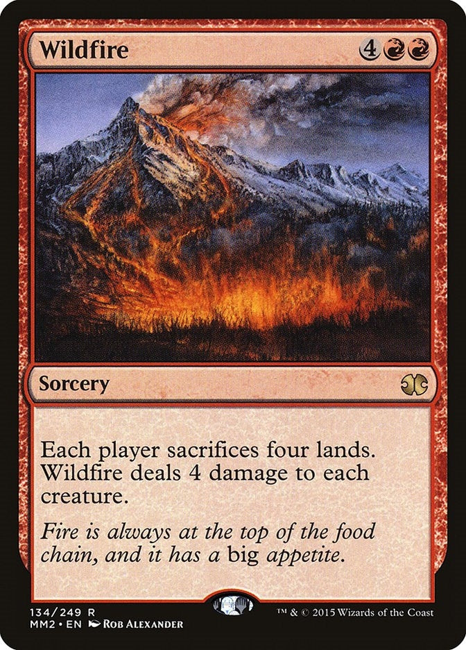Image for Wildfire (134) [Modern Masters 2015] - Magic: The Gathering