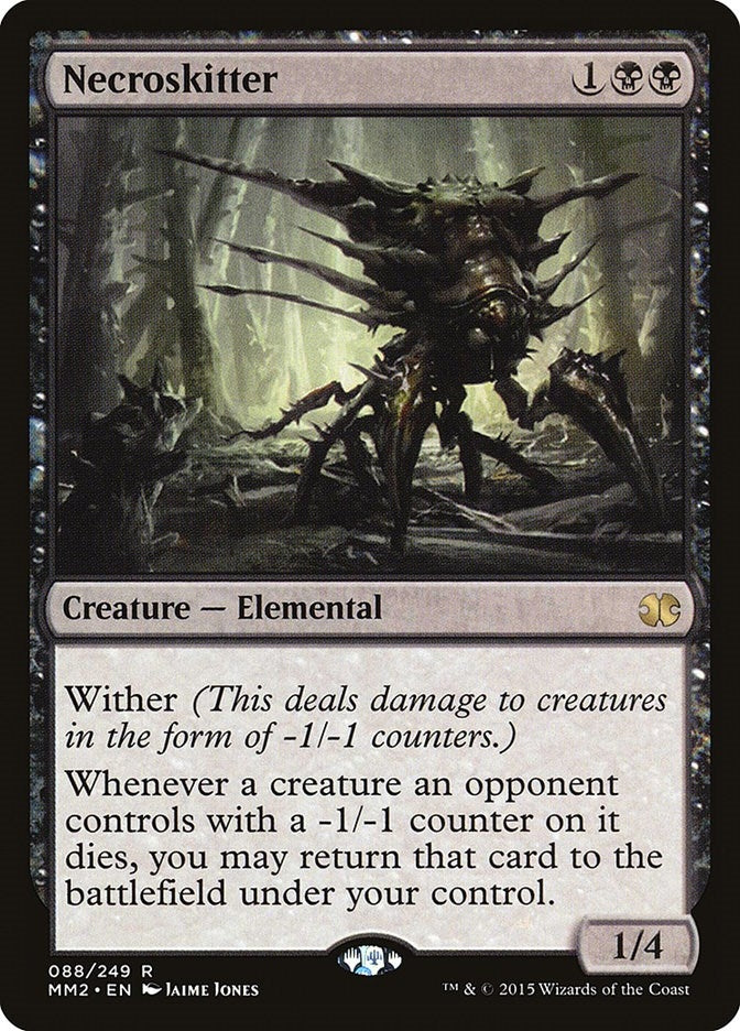 Image for Necroskitter (88) [Modern Masters 2015] - Magic: The Gathering