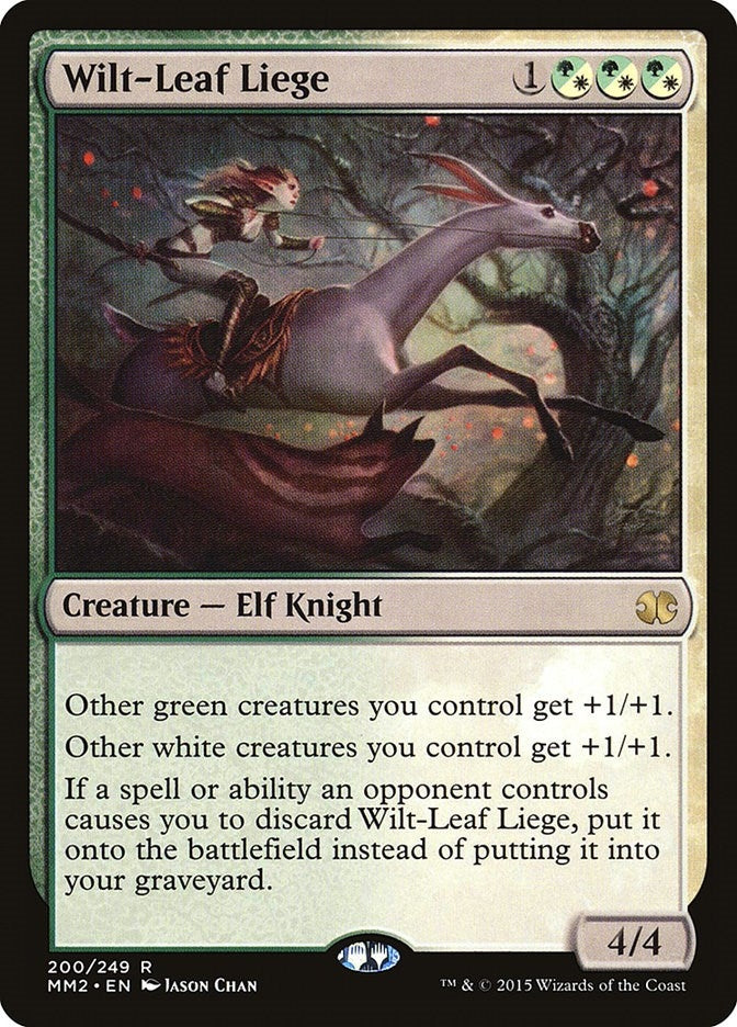 Image for Wilt-Leaf Liege (200) [Modern Masters 2015] - Magic: The Gathering
