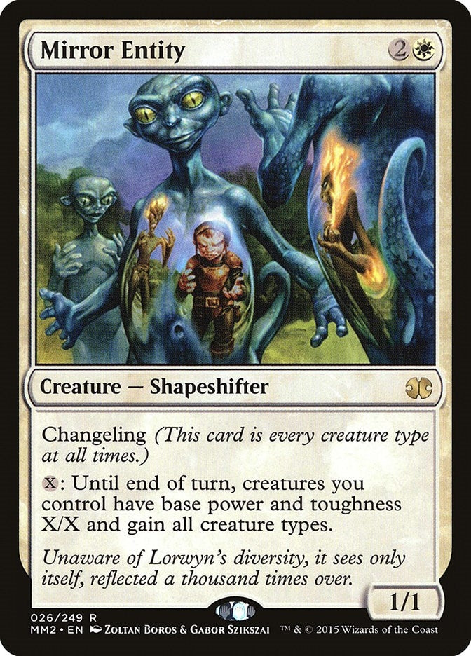 Image for Mirror Entity (26) [Modern Masters 2015] - Magic: The Gathering