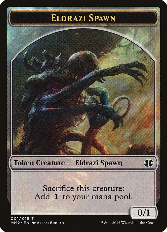 Image for Eldrazi Spawn Token (001) (1) [Modern Masters 2015] - Magic: The Gathering