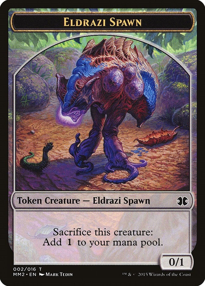 Image for Eldrazi Spawn Token (002) (2) [Modern Masters 2015] - Magic: The Gathering