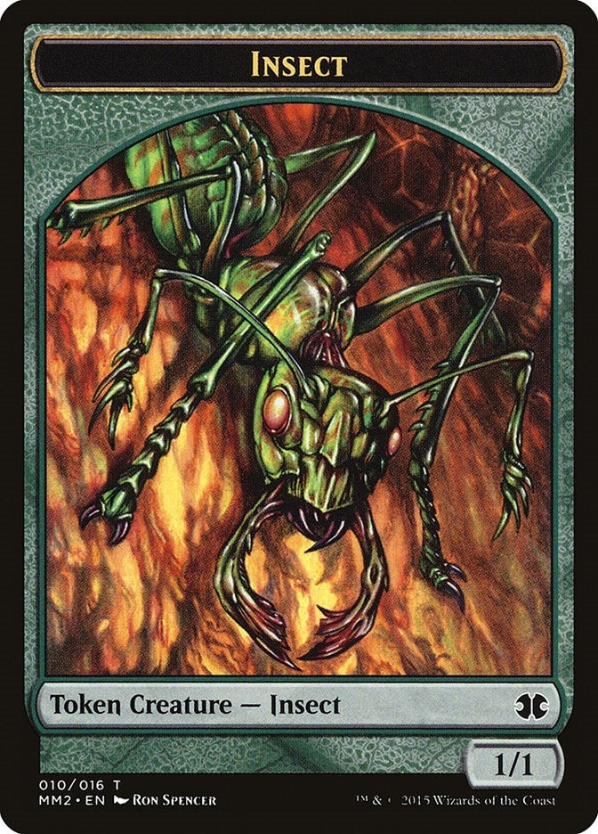Image for Insect Token (10) [Modern Masters 2015] - Magic: The Gathering