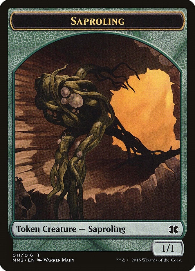 Image for Saproling Token (11) [Modern Masters 2015] - Magic: The Gathering