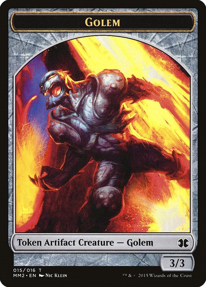 Image for Golem Token (15) [Modern Masters 2015] - Magic: The Gathering