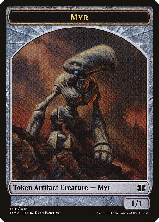Image for Myr Token (16) [Modern Masters 2015] - Magic: The Gathering