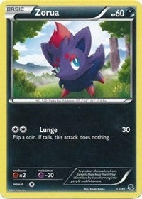 Image for Zorua (#13) (13/30) [BW Trainer Kit: Excadrill & Zoroark] - Pokemon