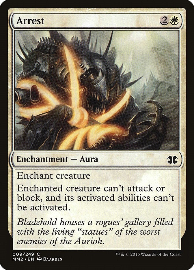 Image for Arrest (9) [Modern Masters 2015] - Magic: The Gathering