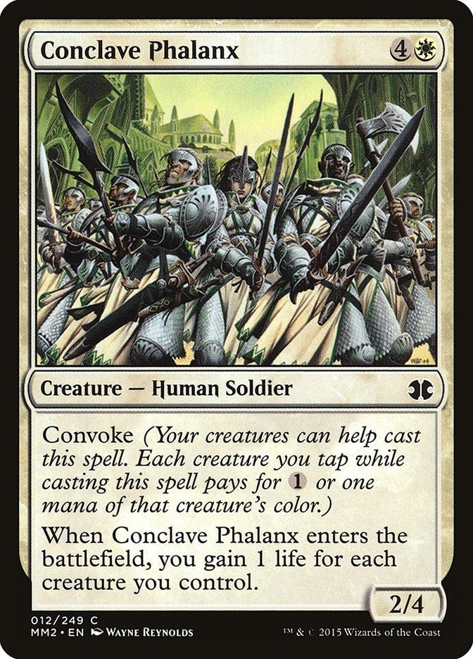 Image for Conclave Phalanx (12) [Modern Masters 2015] - Magic: The Gathering