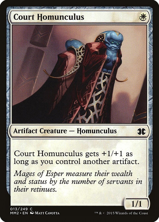 Image for Court Homunculus (13) [Modern Masters 2015] - Magic: The Gathering
