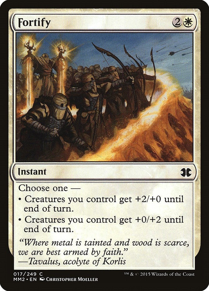 Image for Fortify (17) [Modern Masters 2015] - Magic: The Gathering
