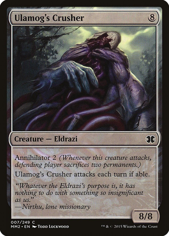 Image for Ulamog's Crusher (7) [Modern Masters 2015] - Magic: The Gathering