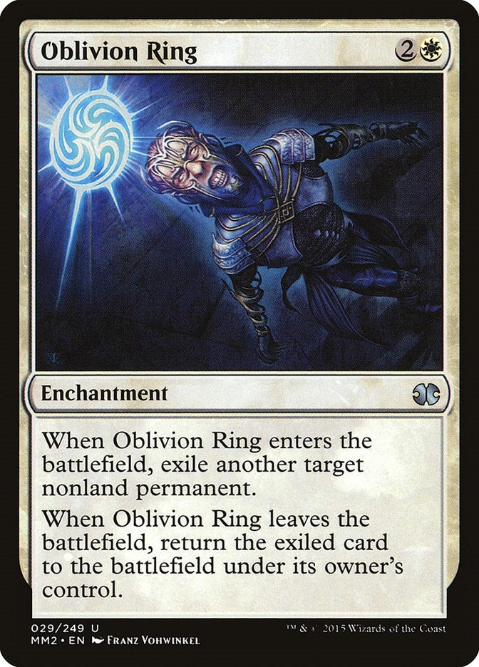 Image for Oblivion Ring (29) [Modern Masters 2015] - Magic: The Gathering