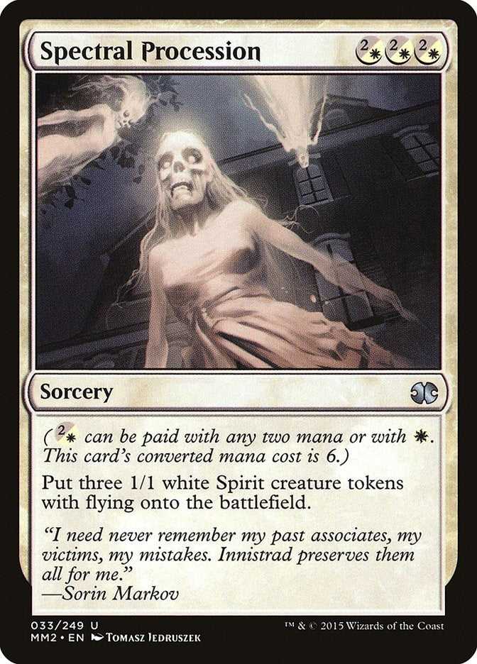 Image for Spectral Procession (33) [Modern Masters 2015] - Magic: The Gathering