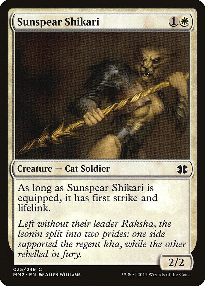 Image for Sunspear Shikari (35) [Modern Masters 2015] - Magic: The Gathering