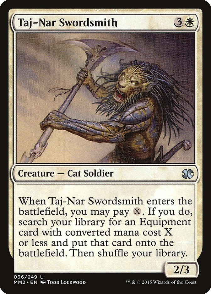 Image for Taj-Nar Swordsmith (36) [Modern Masters 2015] - Magic: The Gathering