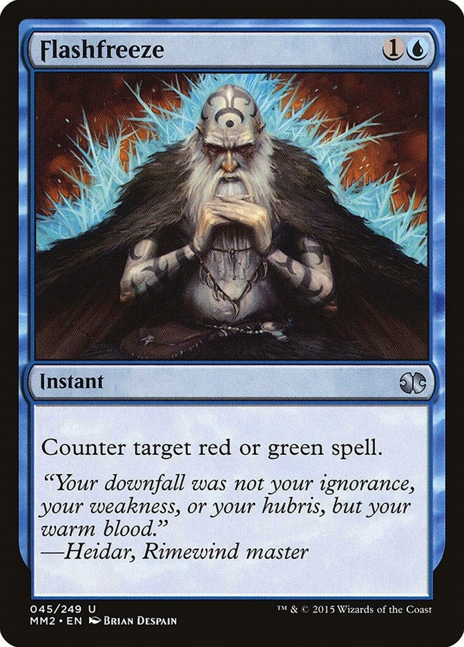 Image for Flashfreeze (45) [Modern Masters 2015] - Magic: The Gathering
