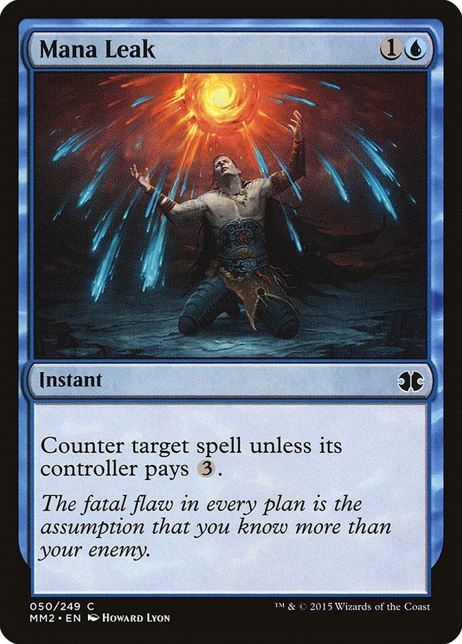 Image for Mana Leak (50) [Modern Masters 2015] - Magic: The Gathering