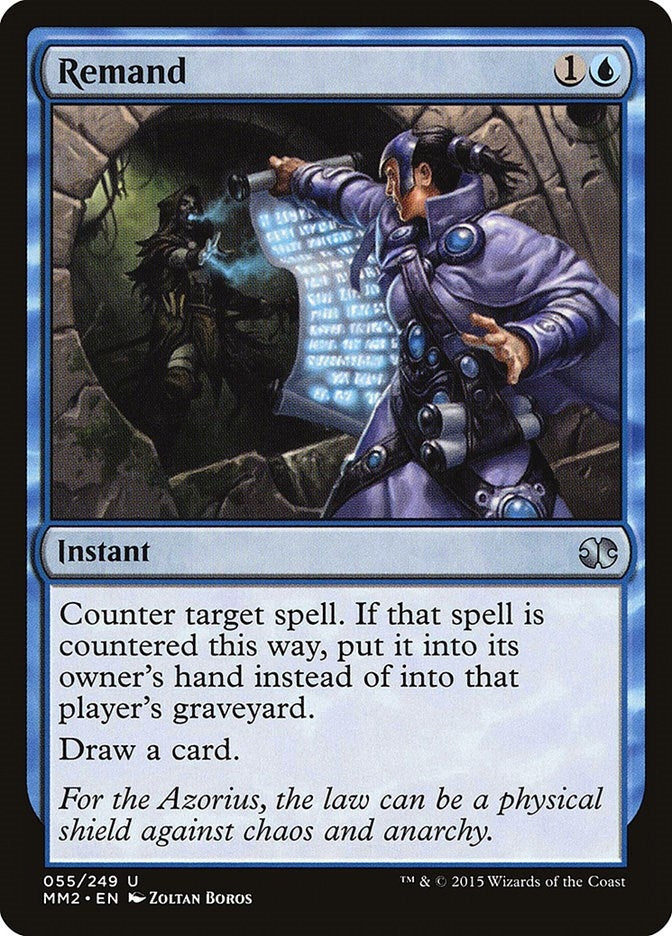 Image for Remand (55) [Modern Masters 2015] - Magic: The Gathering