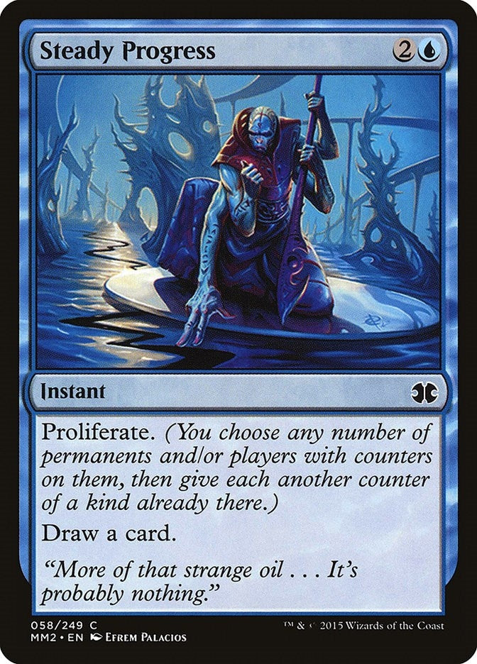 Image for Steady Progress (58) [Modern Masters 2015] - Magic: The Gathering