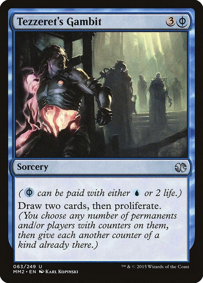 Image for Tezzeret's Gambit (63) [Modern Masters 2015] - Magic: The Gathering