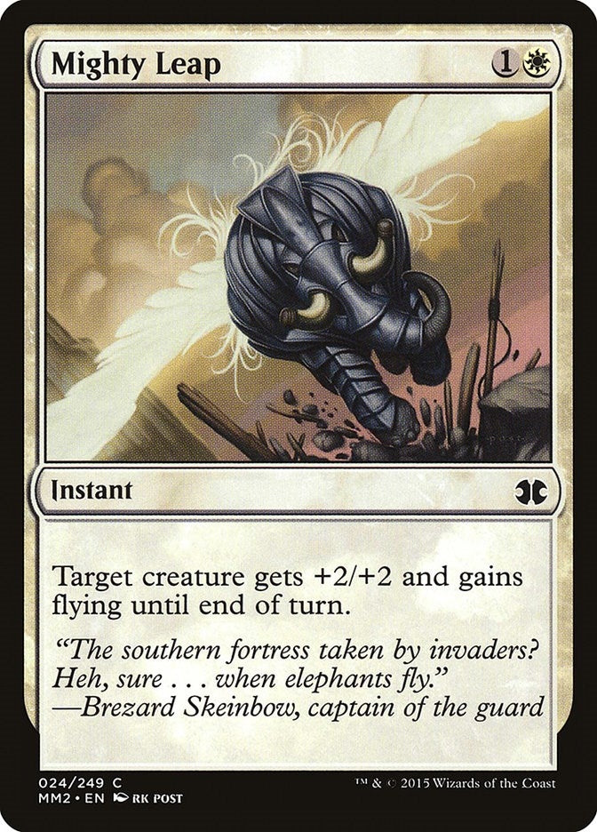 Image for Mighty Leap (24) [Modern Masters 2015] - Magic: The Gathering