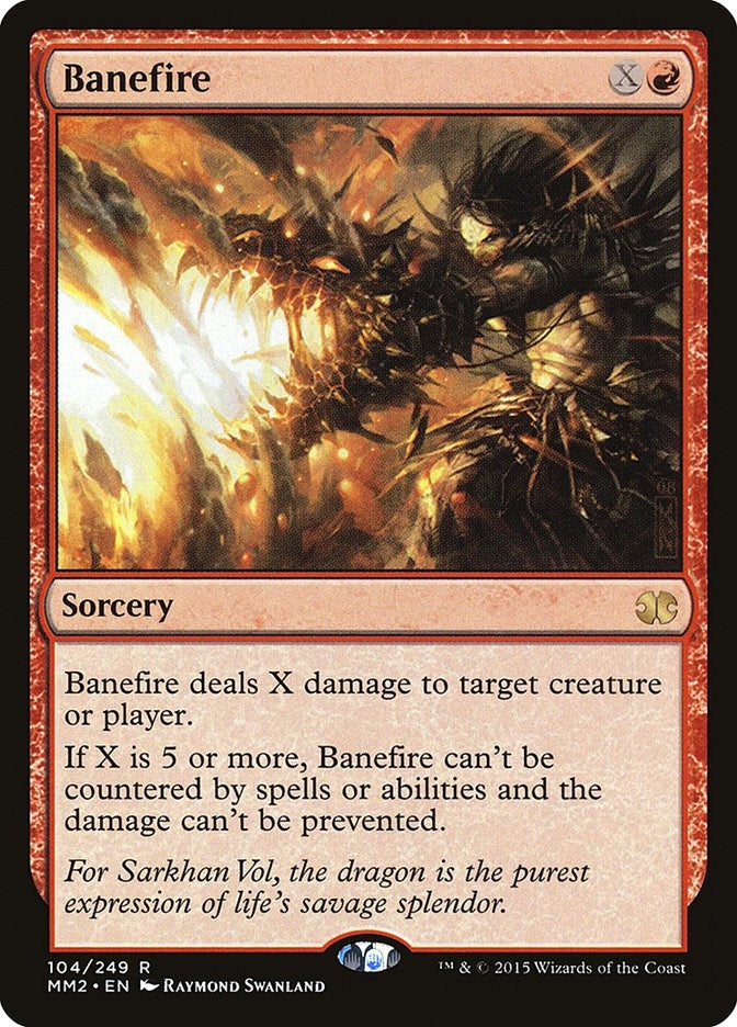 Image for Banefire (104) [Modern Masters 2015] - Magic: The Gathering