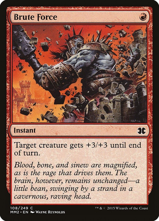 Image for Brute Force (108) [Modern Masters 2015] - Magic: The Gathering
