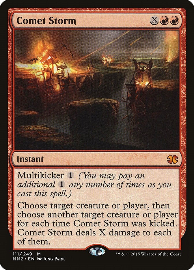 Image for Comet Storm (111) [Modern Masters 2015] - Magic: The Gathering
