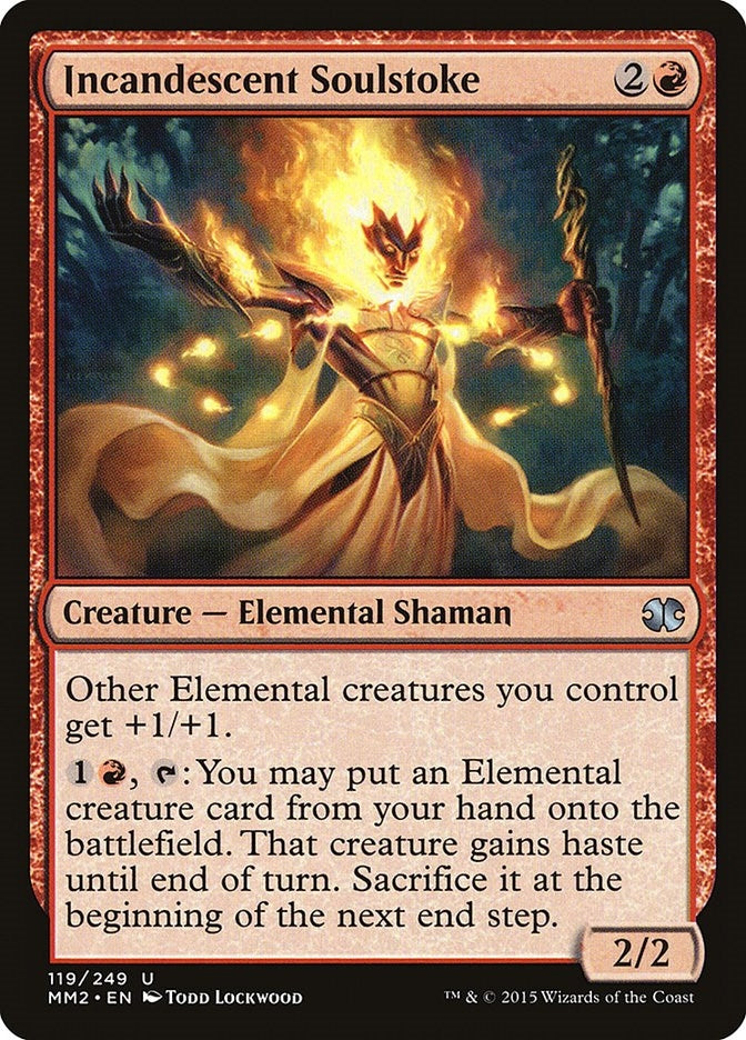 Image for Incandescent Soulstoke (119) [Modern Masters 2015] - Magic: The Gathering