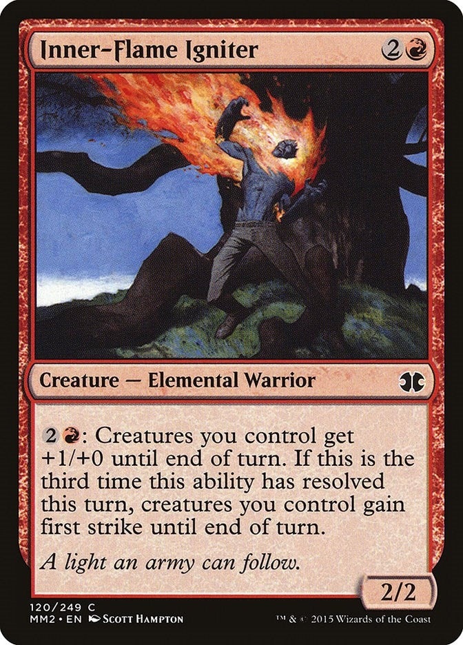 Image for Inner-Flame Igniter (120) [Modern Masters 2015] - Magic: The Gathering