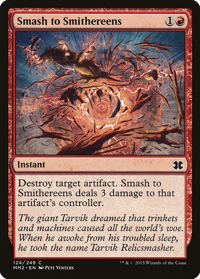 Image for Smash to Smithereens (124) [Modern Masters 2015] - Magic: The Gathering