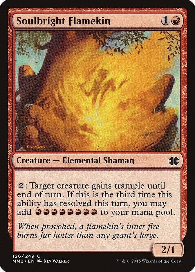 Image for Soulbright Flamekin (126) [Modern Masters 2015] - Magic: The Gathering