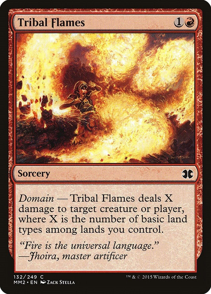 Tribal Flames (132) [Modern Masters 2015]