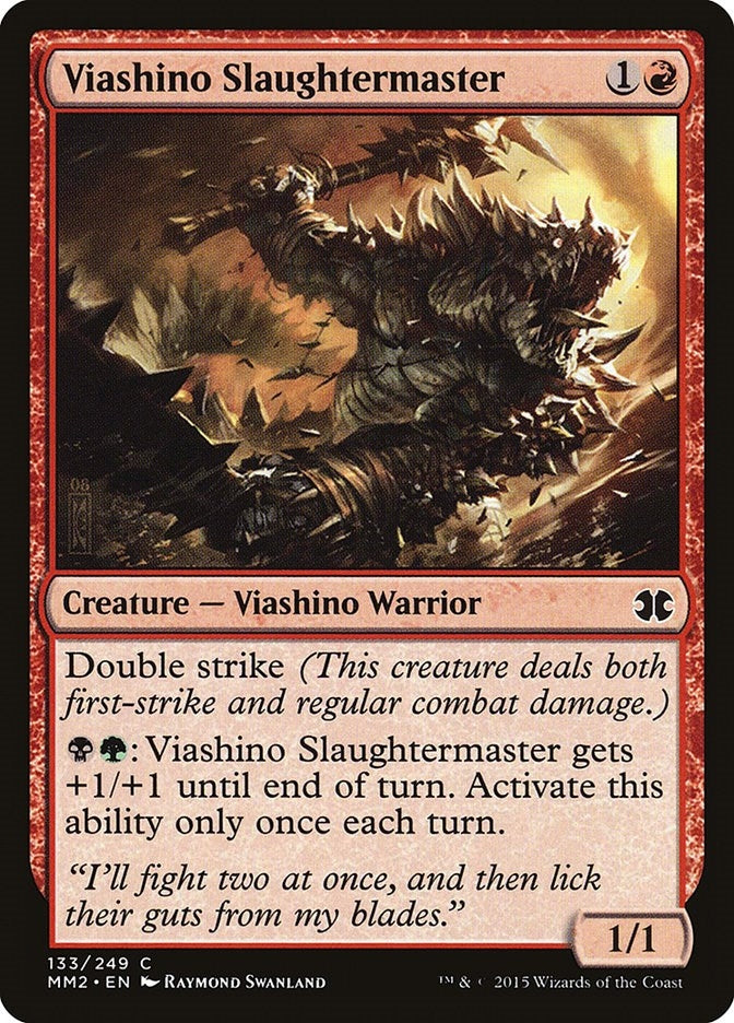 Image for Viashino Slaughtermaster (133) [Modern Masters 2015] - Magic: The Gathering