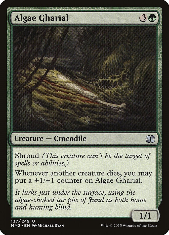 Image for Algae Gharial (137) [Modern Masters 2015] - Magic: The Gathering