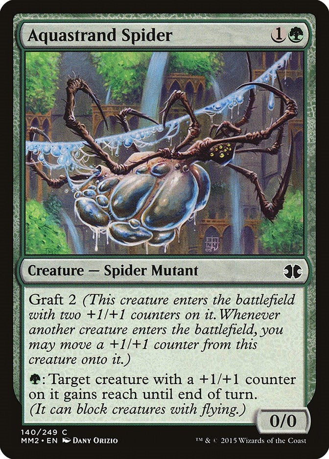Image for Aquastrand Spider (140) [Modern Masters 2015] - Magic: The Gathering
