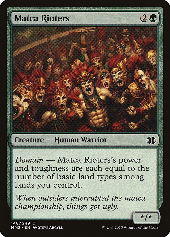 Image for Matca Rioters (148) [Modern Masters 2015] - Magic: The Gathering