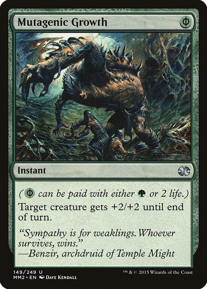Image for Mutagenic Growth (149) [Modern Masters 2015] - Magic: The Gathering
